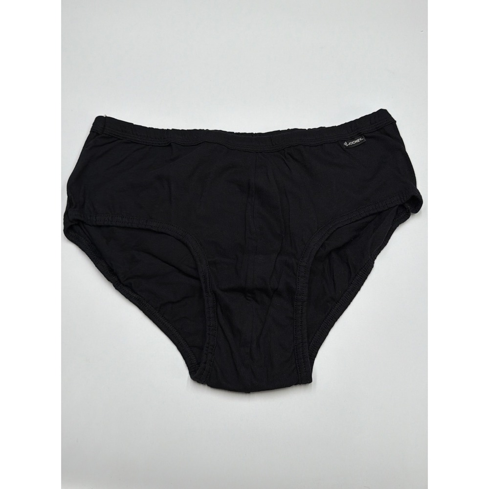 Jockey Elance 1 Poco Briefs Black Mens Underwear Size XL